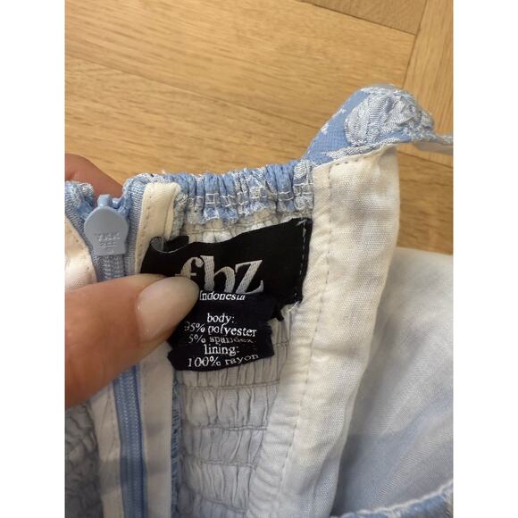 Flowers By Zoe 4T Flower Embossed Corset Dress - Picture 9 of 10